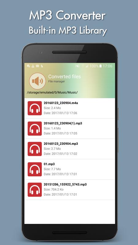 free audio converter app